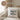Konfetti im Herzen – Kissen 40 × 40 cm mit Rückseite in Mokka – Wohnbeispiel #farbe_mokka
