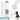 Weiße 500-ml-Thermosflasche – Flasche, Boden und Verschluss im Detail #farbe_weiss