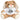 Anstaltsleitung – Kuscheltier Hase, Ansicht 01 #kuscheltier_hase
