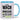 Ich bin wach und anwesend mehr möchte ich nicht sagen – Tasse in Blau – Ansicht 01 #farbe_blau