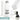 Weiße 500-ml-Thermosflasche – Flasche, Boden und Verschluss im Detail #farbe_weiss