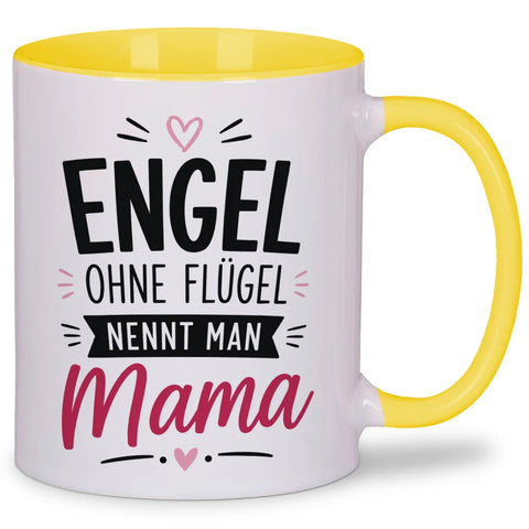 Engel ohne Flügel nennt man Mama – Tasse