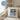 Zwei dinge die meinen slip nass machen – Kissen 40 × 40 cm mit Rückseite in Blau – Wohnbeispiel #farbe_blau