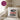 Die Welt ist eine Irrenanstalt und hier ist die Zentrale – Kissen 40 × 40 cm mit Rückseite in Violett – Wohnbeispiel #farbe_violett