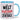 Die Welt ist eine Irrenanstalt und hier ist die Zentrale – Tasse in Blau – Ansicht 01 #farbe_blau