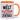 Die Welt ist eine Irrenanstalt und hier ist die Zentrale – Tasse in Orange – Ansicht 01 #farbe_orange