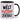 Die Welt ist eine Irrenanstalt und hier ist die Zentrale – Tasse in Schwarz – Ansicht 01 #farbe_schwarz