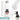 Weiße 500-ml-Thermosflasche – Flasche, Boden und Verschluss im Detail #farbe_weiss