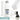 Weiße 500-ml-Thermosflasche – Flasche, Boden und Verschluss im Detail #farbe_weiss