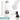 Weiße 500-ml-Thermosflasche – Flasche, Boden und Verschluss im Detail #farbe_weiss