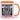 Aufwachen und direkt alles scheiße finden – Tasse in Orange – Ansicht 01 #farbe_orange