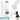 Weiße 500-ml-Thermosflasche – Flasche, Boden und Verschluss im Detail #farbe_weiss