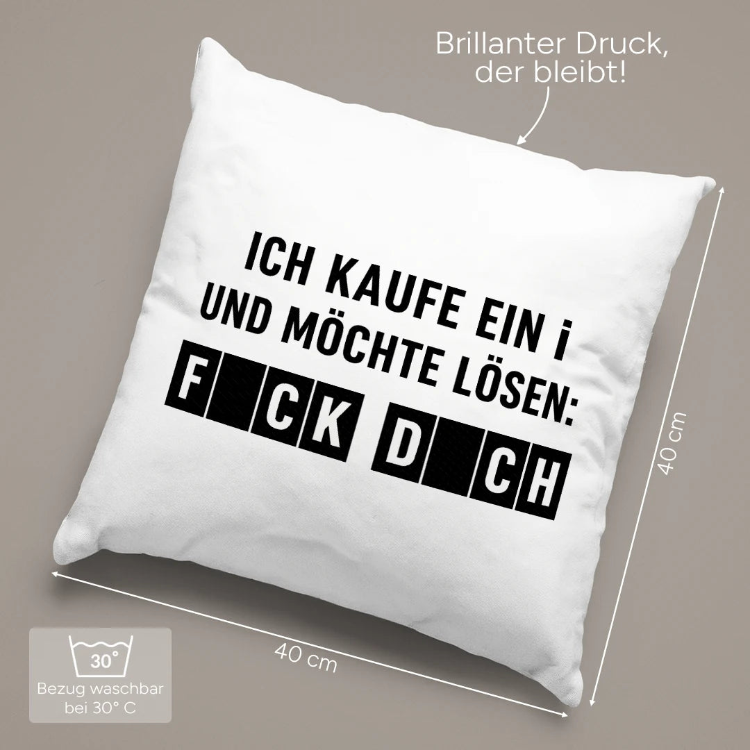 40 × 40 cm und pflegeleicht