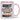 Arbeiten ist wie kacken du gehst weil du musst – Tasse in Rosa – Ansicht 01 #farbe_rosa