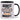 Arbeiten ist wie kacken du gehst weil du musst – Tasse in Schwarz – Ansicht 01 #farbe_schwarz