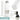 Weiße 500-ml-Thermosflasche – Flasche, Boden und Verschluss im Detail #farbe_weiss