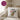 You are so roar some – Kissen 40 × 40 cm mit Rückseite in Violett – Wohnbeispiel #farbe_violett