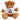 Mr. Right – Kuscheltier Teddybär, Ansicht 01 #kuscheltier_teddyb-r