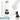 Weiße 500-ml-Thermosflasche – Flasche, Boden und Verschluss im Detail #farbe_weiss