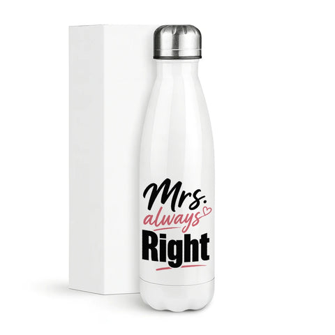 Mrs always right – Thermosflasche 500 ml