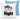 Mrs always right – Kissen 40 × 40 cm mit Rückseite in Blau – Vorder- und Rückansicht #farbe_blau