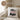 Mrs always right – Kissen 40 × 40 cm mit Rückseite in Mokka – Wohnbeispiel #farbe_mokka