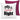 Mrs always right – Kissen 40 × 40 cm mit Rückseite in Violett – Vorder- und Rückansicht #farbe_violett