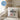 You complete me Puzzle – Kissen 40 × 40 cm mit Rückseite in Blau – Wohnbeispiel #farbe_blau