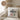 You complete me Puzzle – Kissen 40 × 40 cm mit Rückseite in Mokka – Wohnbeispiel #farbe_mokka