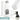 Weiße 500-ml-Thermosflasche – Flasche, Boden und Verschluss im Detail #farbe_weiss