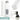Weiße 500-ml-Thermosflasche – Flasche, Boden und Verschluss im Detail #farbe_weiss