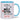 Ich wollte heute die Welt retten, aber es regnet – Tasse in Blau – Ansicht 01 #farbe_blau