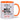 Ich wollte heute die Welt retten, aber es regnet – Tasse in Orange – Ansicht 01 #farbe_orange