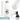 Weiße 500-ml-Thermosflasche – Flasche, Boden und Verschluss im Detail #farbe_weiss