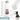 Weiße 500-ml-Thermosflasche – Flasche, Boden und Verschluss im Detail #farbe_weiss