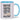 Kaffee redet nicht, jammert nicht – Tasse in Blau – Ansicht 01 #farbe_blau