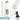 Weiße 500-ml-Thermosflasche – Flasche, Boden und Verschluss im Detail #farbe_weiss