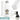 Weiße 500-ml-Thermosflasche – Flasche, Boden und Verschluss im Detail #farbe_weiss