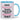 Echte Prinzessinnen tragen kein Kleid, sondern ein Handball-Trikot – Tasse in Blau – Ansicht 01 #farbe_blau