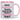 Echte Prinzessinnen tragen kein Kleid, sondern ein Handball-Trikot – Tasse in Rosa – Ansicht 01 #farbe_rosa