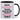 Echte Prinzessinnen tragen kein Kleid, sondern ein Handball-Trikot – Tasse in Schwarz – Ansicht 01 #farbe_schwarz