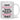 Echte Prinzessinnen tragen kein Kleid, sondern ein Handball-Trikot – Tasse in Weiß – Ansicht 01 #farbe_weiss
