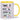 Tanz mit Feen, reite auf Einhörnern und jage Regenbögen – Tasse in Gelb – Ansicht 01 #farbe_gelb