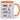 Tanz mit Feen, reite auf Einhörnern und jage Regenbögen – Tasse in Orange – Ansicht 01 #farbe_orange