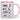 Tanz mit Feen, reite auf Einhörnern und jage Regenbögen – Tasse in Rosa – Ansicht 01 #farbe_rosa