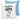 Psychisch am Ente – Kissen 40 × 40 cm mit Rückseite in Blau – Vorder- und Rückansicht #farbe_blau