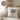 Psychisch am Ente – Kissen 40 × 40 cm mit Rückseite in Mokka – Wohnbeispiel #farbe_mokka