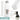 Weiße 500-ml-Thermosflasche – Flasche, Boden und Verschluss im Detail #farbe_weiss