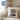 Heute keine Verbindung zu meinem E-LAN – Kissen 40 × 40 cm mit Rückseite in Blau – Wohnbeispiel #farbe_blau