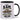 Ich kam, sah und hatte direkt keinen Bock mehr – Tasse in Schwarz – Ansicht 01 #farbe_schwarz